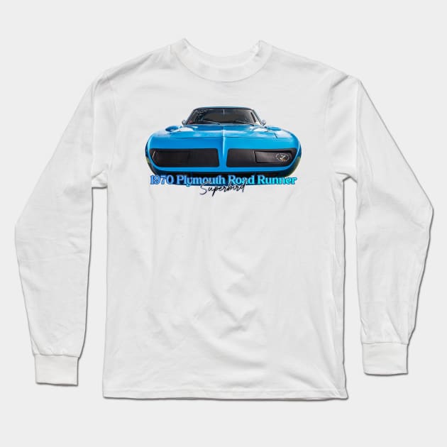 1970 Plymouth Road Runner Superbird Long Sleeve T-Shirt by Gestalt Imagery